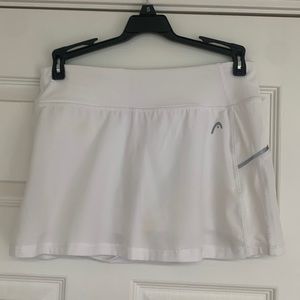 White Head Tennis Skirt Size XS